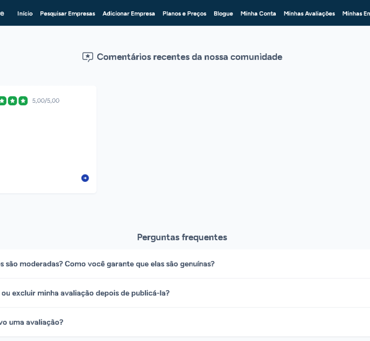 Sistema De Avaliações Tipo Trustpilot
