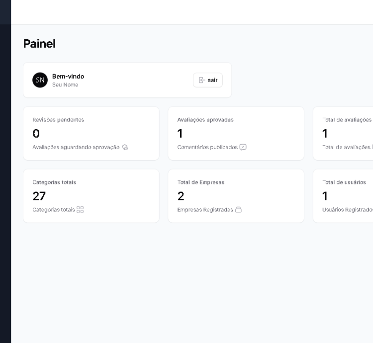 Sistema De Avaliações Tipo Trustpilot