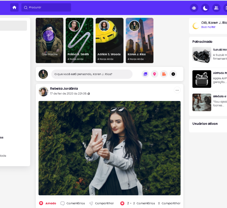 Sistema Para Rede Social Privada
