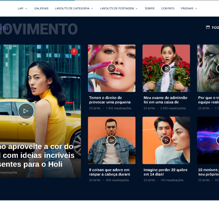 Sistema Para Site De Noticias E Blog