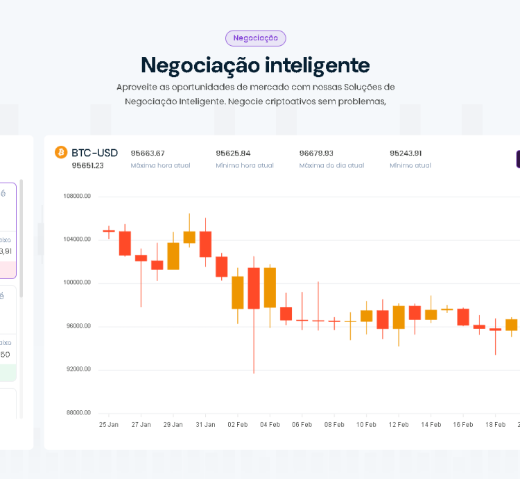 Sistema Para Negociação E Staking De Criptomoedas