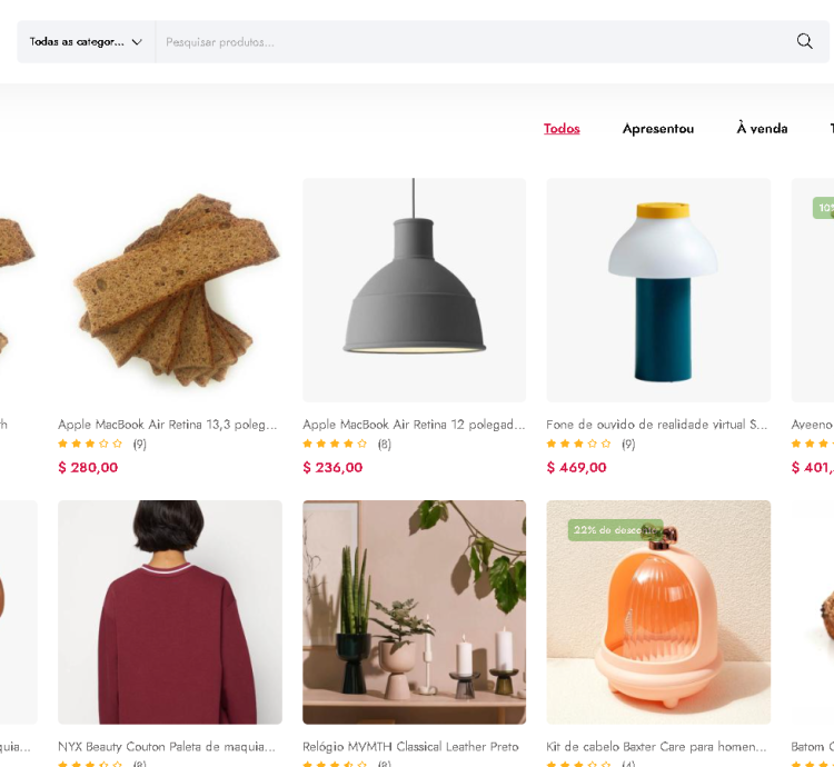 Sistema Para Comércio Eletrônico Laravel