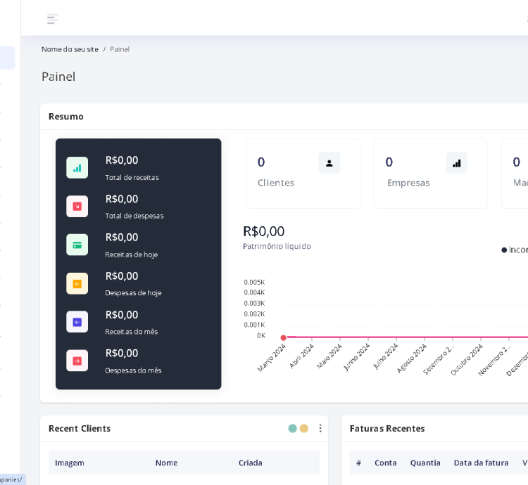 Sistema Para Contabilidade Empresarial Com Insights