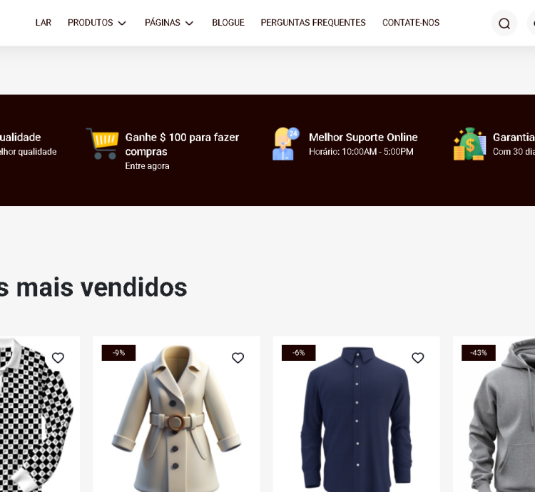 Sistema Para Comércio Eletrônico E Vestuário Online