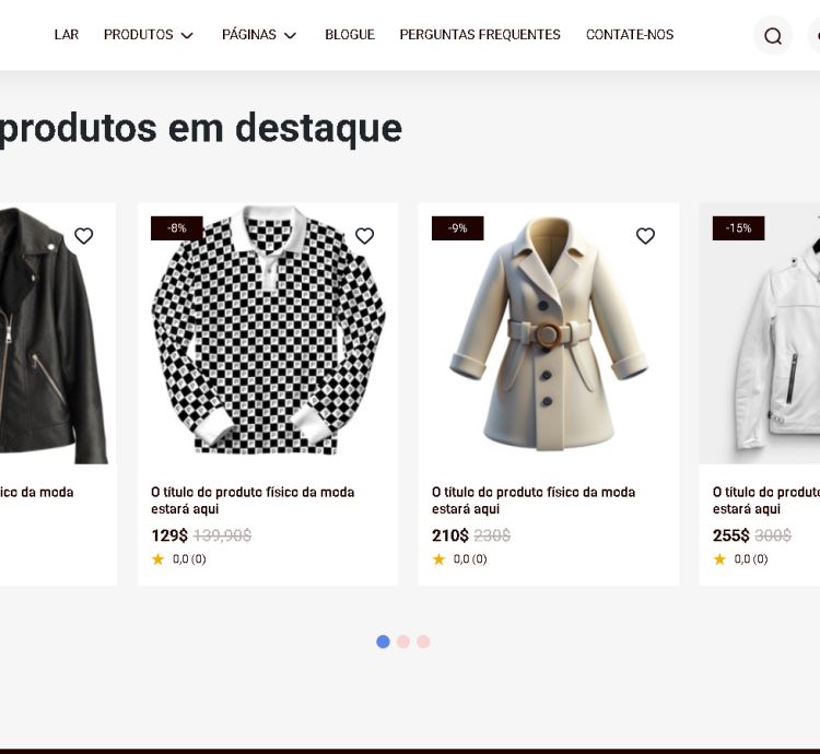 Sistema Para Comércio Eletrônico E Vestuário Online