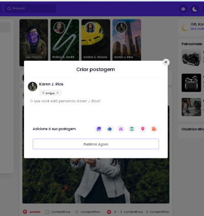 Sistema Para Rede Social Privada 6