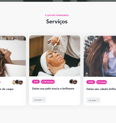 Sistema Para Reserva De Serviços Multinegócios Saas