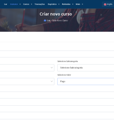 Sistema Para Ensino E Aprendizagem Online Cursos 5