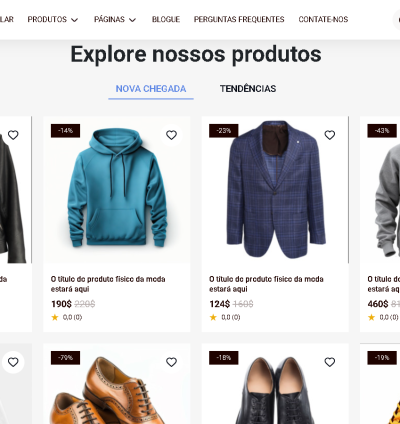 Sistema Para Comércio Eletrônico E Vestuário Online 3