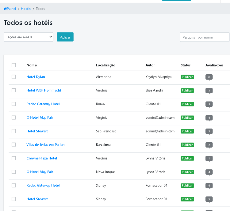 Sistema Para  Sites de Reservas Hotel