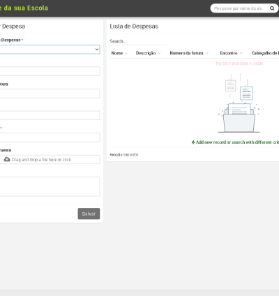 Sistema De Gestão Escolar
