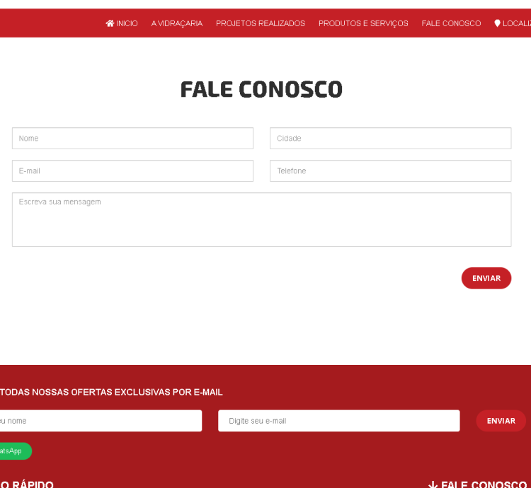 Sistema Para Vidraçaria
