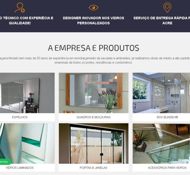 Sistema Para Vidraçaria