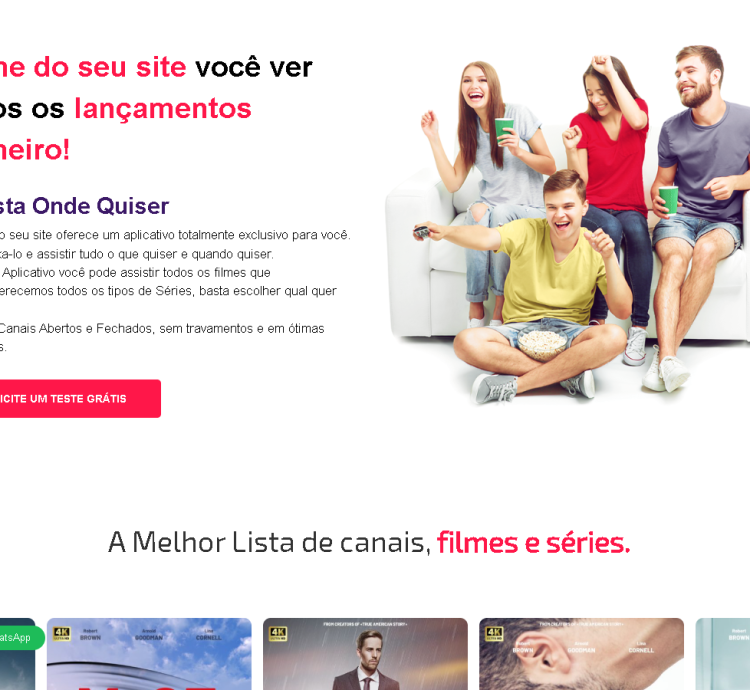 Sistema Site Para Iptv