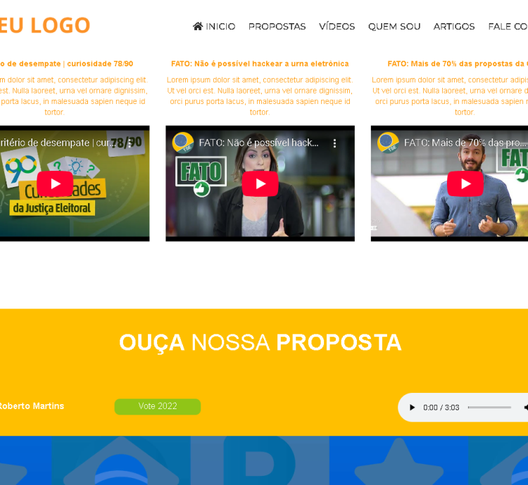 Sistema para Candidato a Vereador ou Prefeito