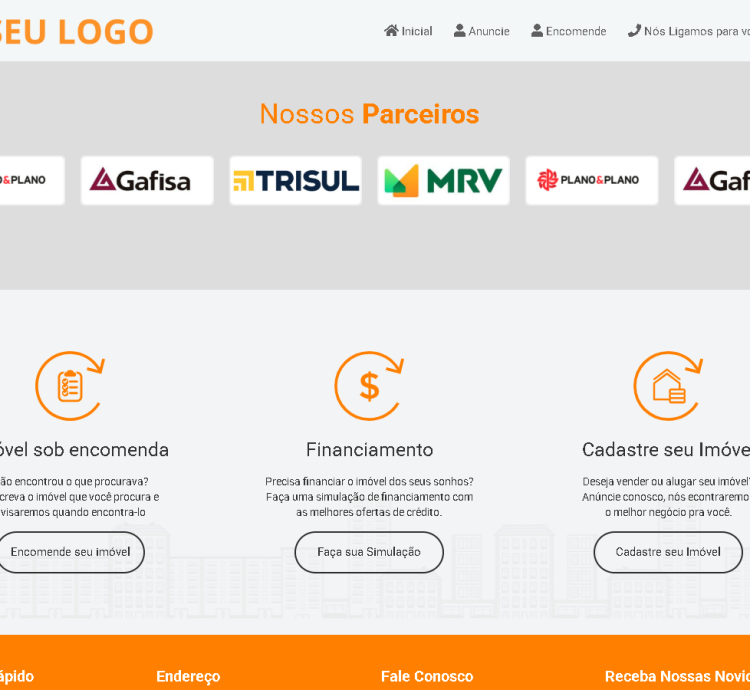 Sistema Para Imobiliárias Pronto Para Uso