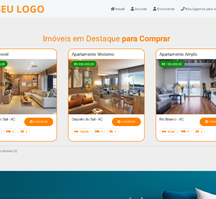 Sistema Para Imobiliárias Pronto Para Uso