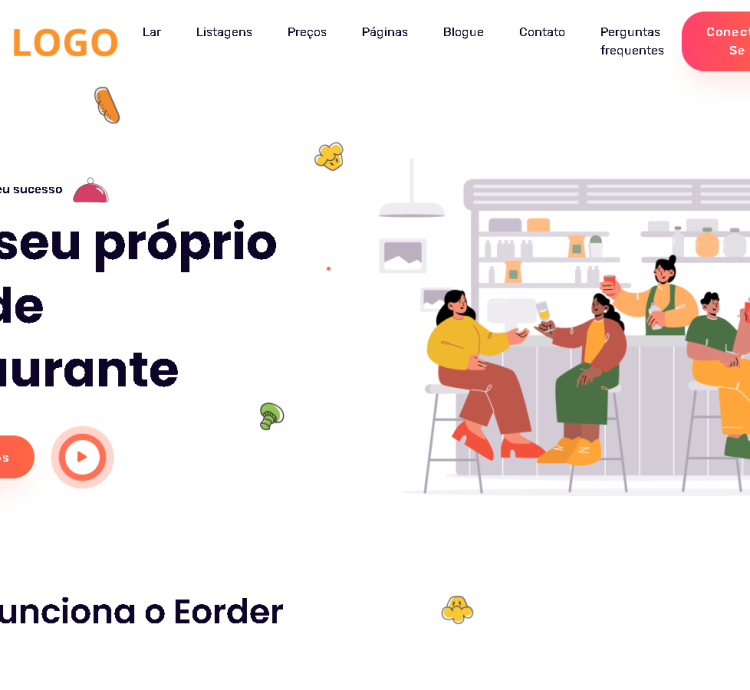 Plataforma Para Pedidos De Restaurantes