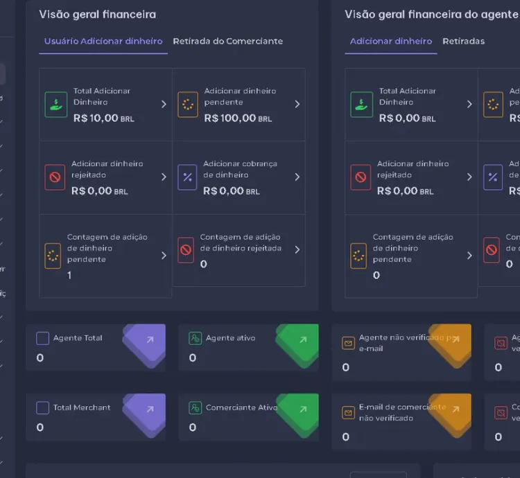 Sistema Para Serviços Financeiros