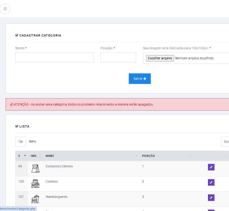 Sistema Completo Para Delivery Multicardápios