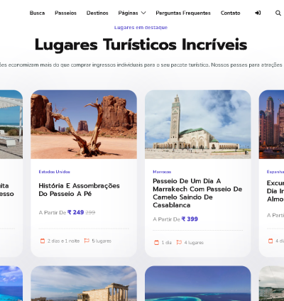 Sistema Para Reservas De Viagens E Passeios