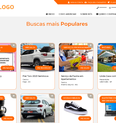 Sistema de Classificados Online  Completo e Responsivo 7
