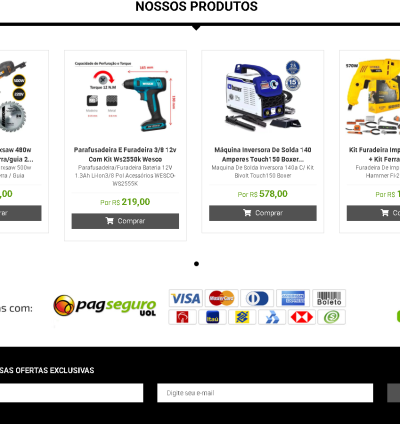 Sistema Completo Para Loja De Ferramentas Online 9