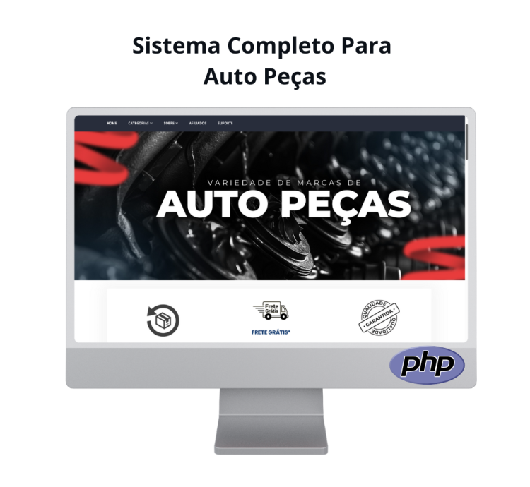 Sistema Completo De Vendas De Autopeças Online