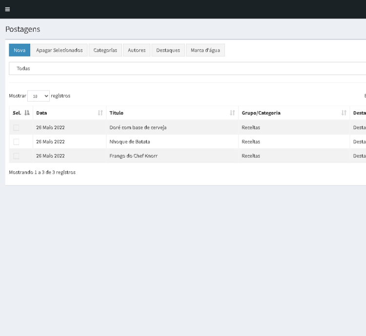 Sistema Site Para Supermercado