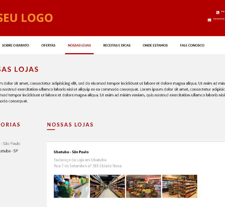 Sistema Site Para Supermercado