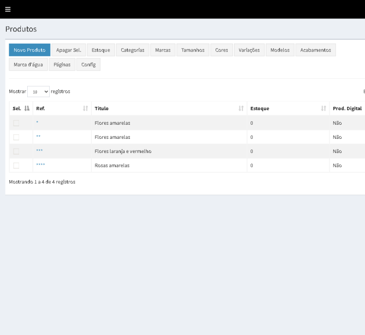 Sistema Site Para Floricultura