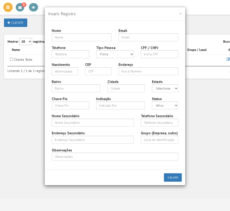 Sistema De Cobranças E Empréstimos