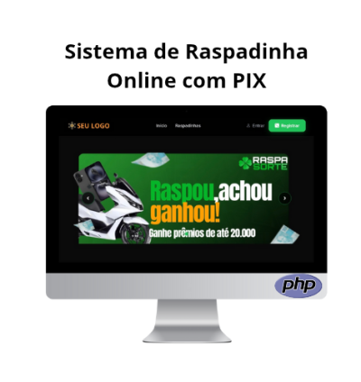 Sistema de Raspadinha Online com PIX