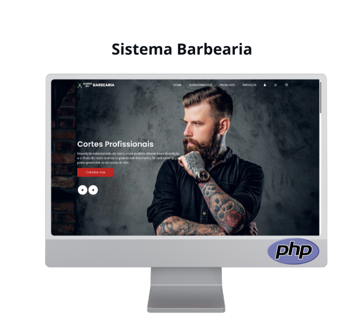 Sistema Completo Para Barbearias Salões De Beleza E Estética