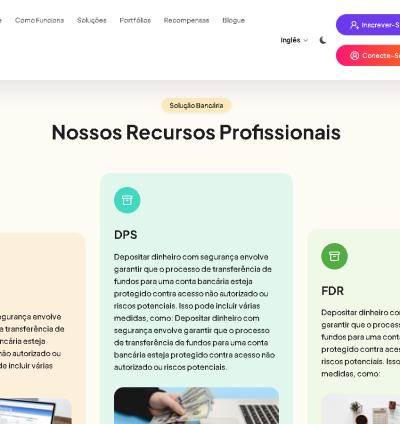 Sistema Bancário Digital Avançado Com Múltiplas Carteiras 12