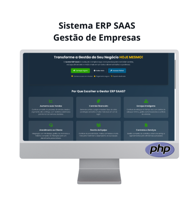 Sistema Erp Saas Gestão De Empresas