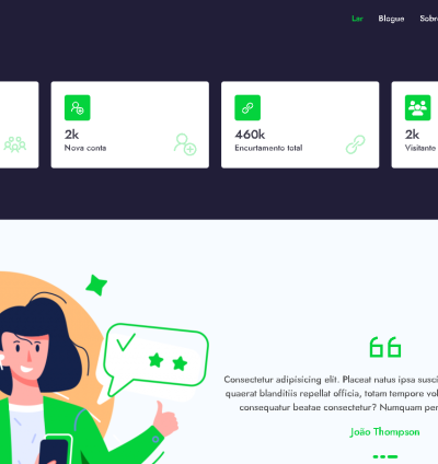 Sistema  Pronto Para Encurtador De Url 5
