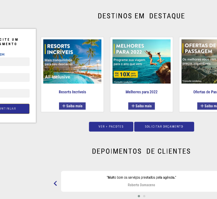 Script PHP Agência de Viagens