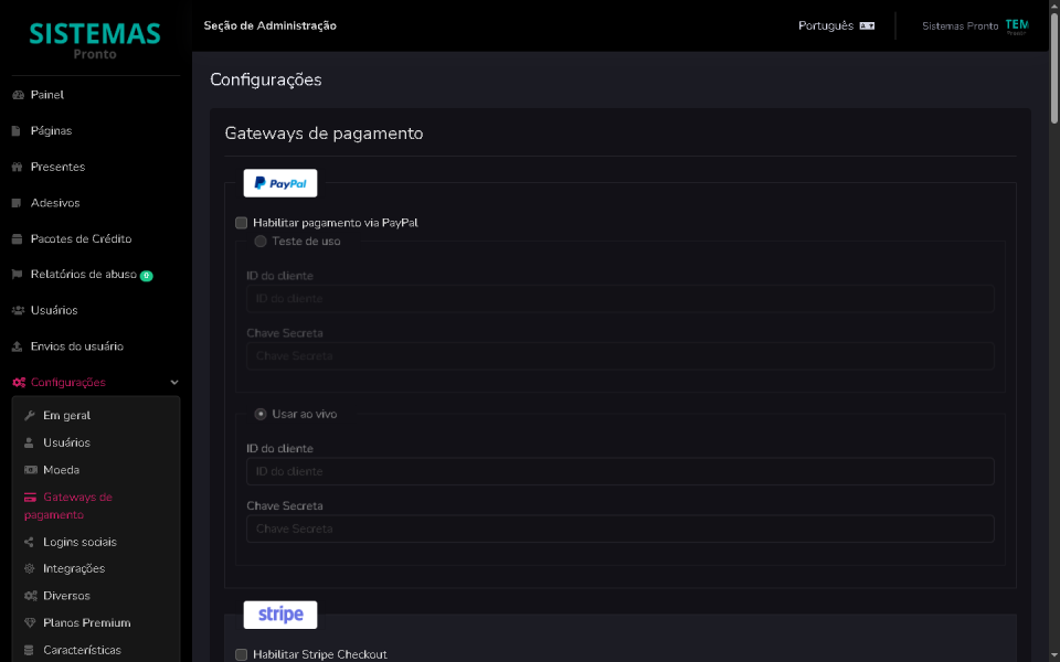 Script Completo Site de Namoro