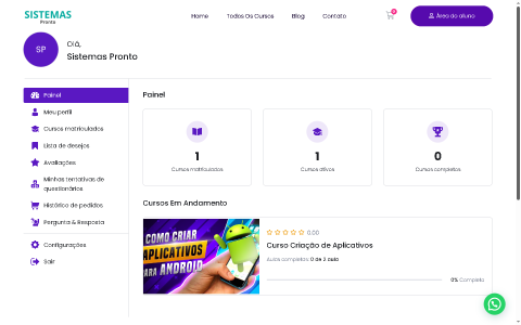 Template WordPress para Cursos Online 6