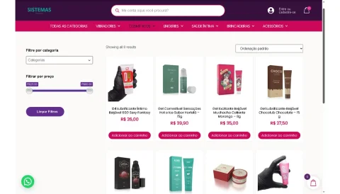 Loja Virtual Sex Shop 100% Editável 4