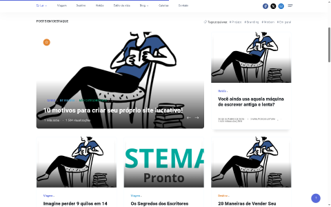 Script de Blog Laravel Limpo 3