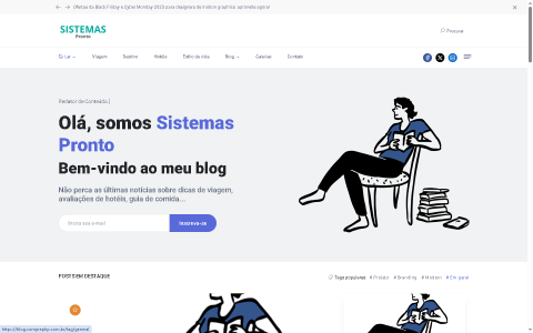 Script de Blog Laravel Limpo