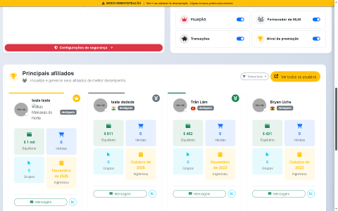 Sistema de Afiliados e Fornecedores Completo 11
