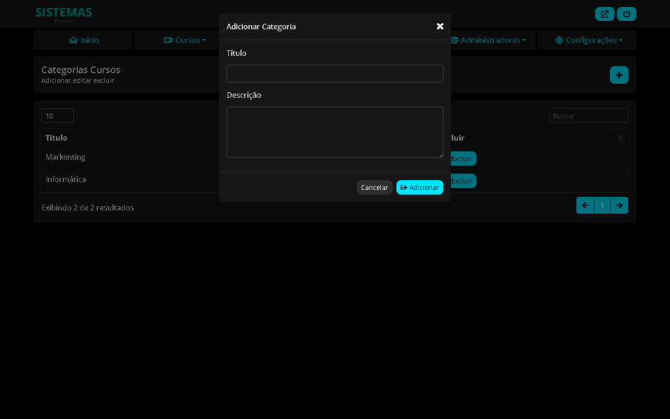 Sistema Para Venda De Cursos Online