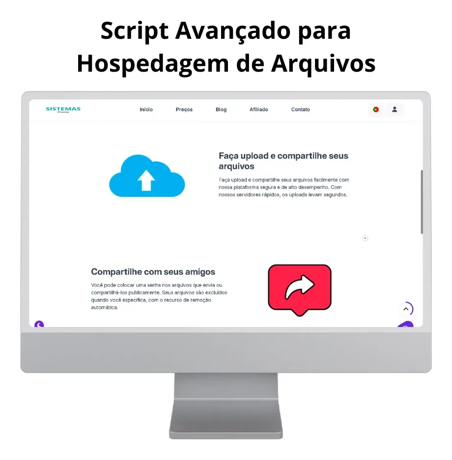 Script Avançado Para Hospedagem De Arquivos