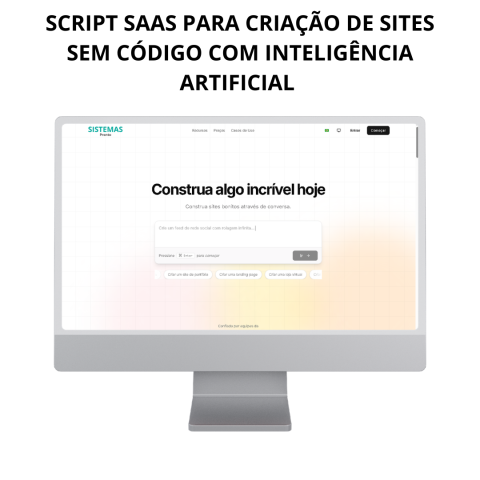 Script SaaS Para Criação De Sites Com Inteligência Artificial