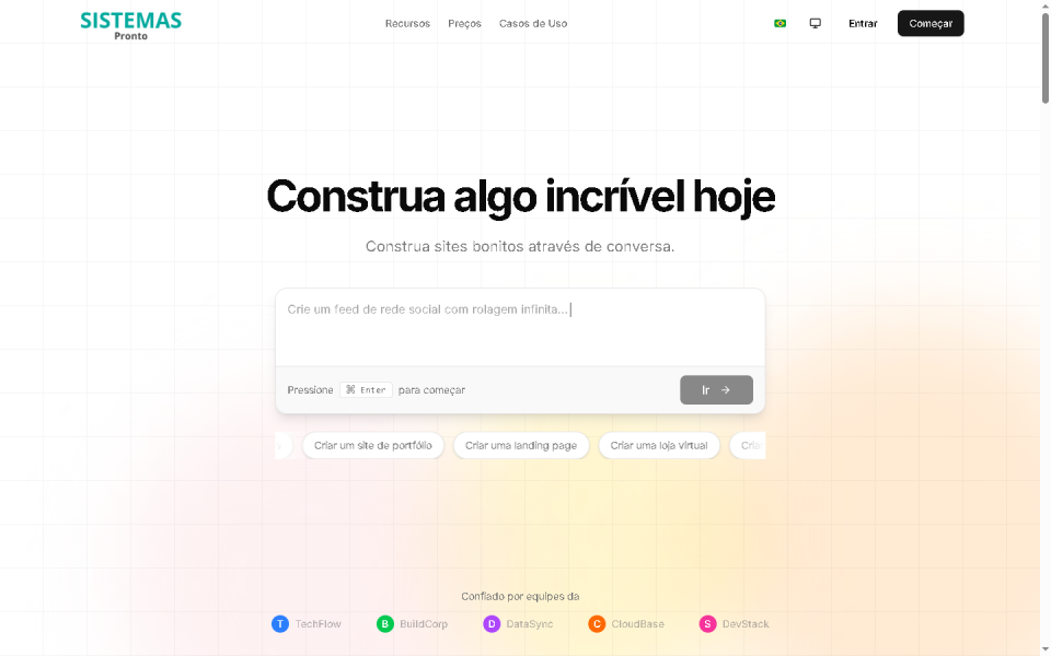 Script SaaS Para Criação De Sites Com Inteligência Artificial